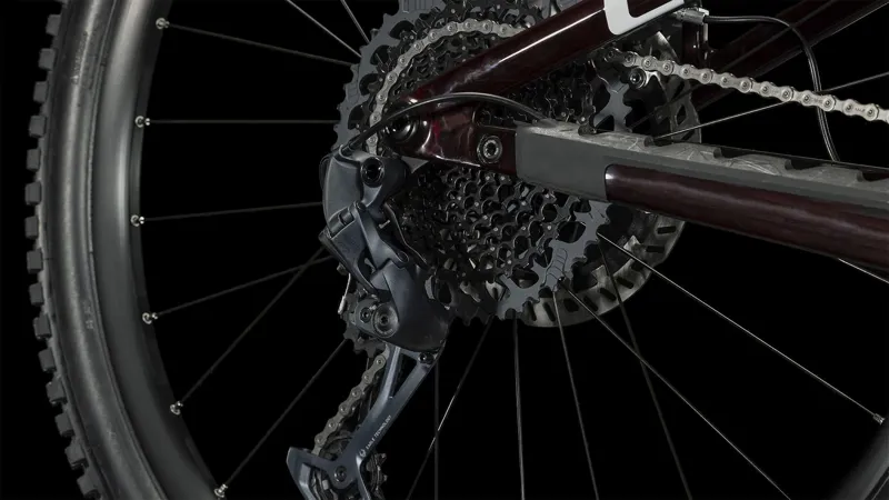 Cube Stereo Hybrid one55 C:68X SLX 750 - 2024 Red/Carbon-3